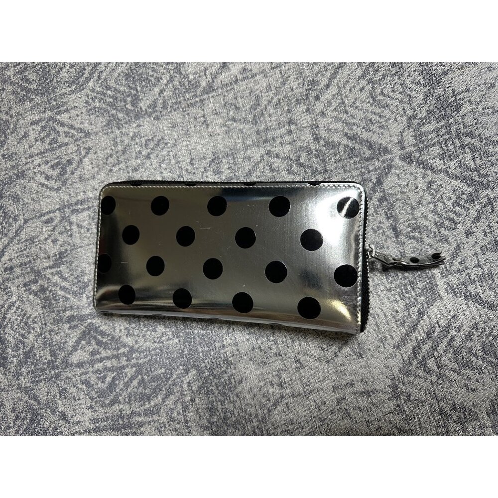 Comme Des Garçons Polka Dot Patent Wallet